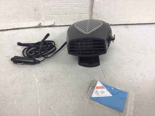 Auto Heater Fan, Untested, E-Commerce Return - Lot 400