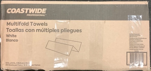16 Packs of Multifold Paper Towels, Appears New - Lot 420