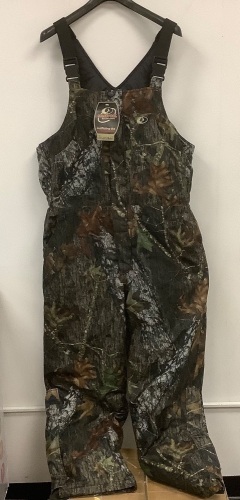 Mossy Oak Mens Bibs, XL, Appears New - Lot 467A