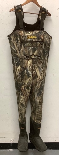 Super Mag Mens Waders, 9R, E-Commerce Return - Lot 538A