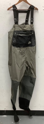 White River Chest Stocking Foot Mens Waders, MS, E-Commerce Return - Lot 574A