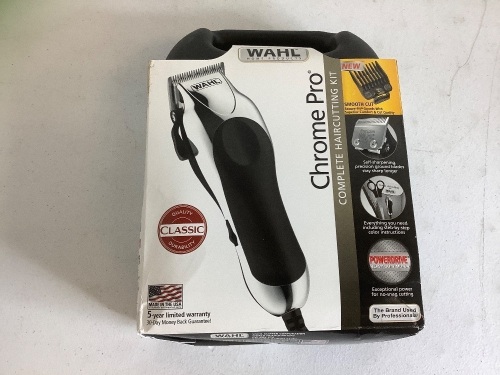 Wahl Complete Haircutting Kit, Powers Up, E-Commerce Return - Lot 607