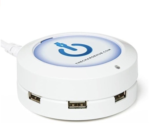 ChargeHub 5-Port USB Charger, Powers Up, Appears new - Lot 607A