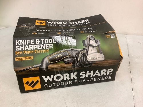 Work Sharp Knife & Tool Sharpener, Powers Up, E-Commerce Return - Lot 634