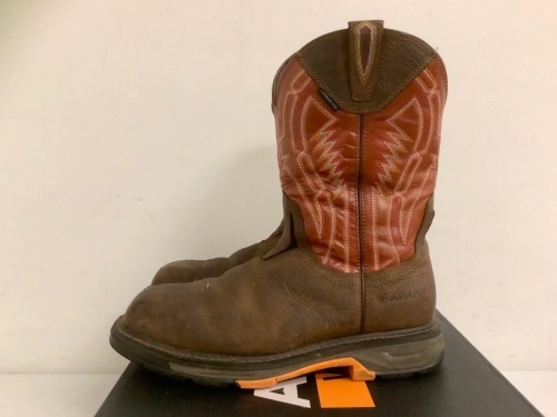 Ariat Mens Work Boots, 9.5D, E-Commerce Return - Lot 651