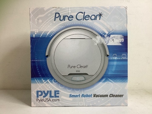 Pyle Smart Robot Vaccuum Cleaner, Powers Up, Appears New - Lot 653