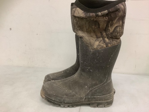 RedHead Mens Rubber Boots, 9, E-Commerce Return - Lot 657