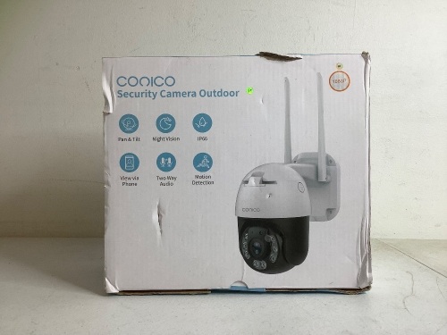 Conico Outdoor Security Camera, Untested, Appears New - Lot 661