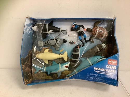 Wild Republic Ocean Movable Playset, E-Commerce Return - Lot 665