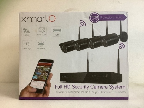 Full HD Security Camera System, New - Lot 701