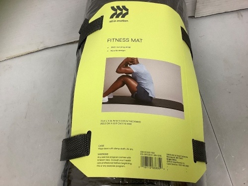 All In Motion Fitness Mat, New - Lot 718