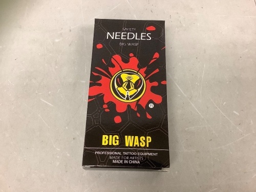Big Wasp Tattoo Safety Needles, Appears New - Lot 760