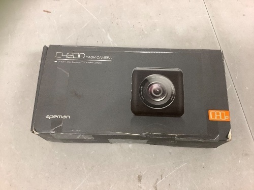 Apeman Dash Camera, Powers Up, Appears new - Lot 833