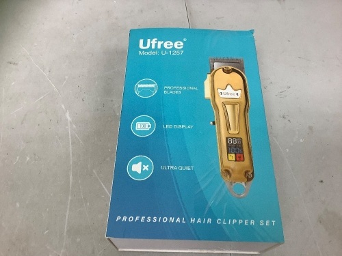 Ufree Hair Clippers, Untested, E-Commerce Return - Lot 994