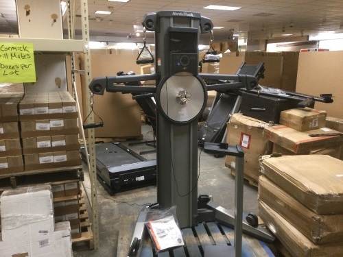 NordicTrack Fusion CST Strength Training Machine. Appears to be in good working condition. Missing (2) Handles - Lot 75