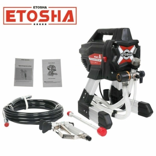 ETOSHA Electric Airless Paint Sprayer With Spray Gun High Pressure Hose 2900psi. NEW - Lot 87