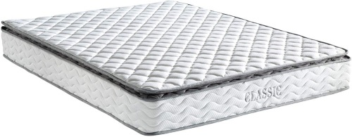 Classic Brands Serena Pillow Top Innerspring 10-Inch Mattress, Queen - Appears New   - Lot 101