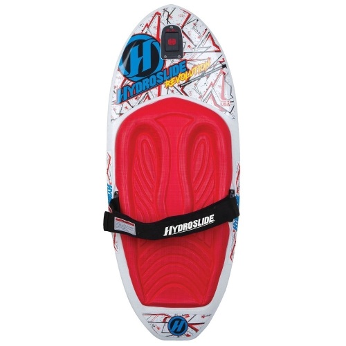 Hydroslide 2191160 Revolution Water Kneeboard with Hydro Hook Tow Point, White - Appears New   - Lot 108