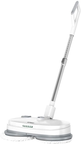 Cordless Electric Spin Mop with Built-in 300ml Water Tank, Polisher with Led Headlight and Sprayer, Scrubber for Hard Floor & Tile, Powerful Cleaner and Waxing - Appears New  - Lot 116