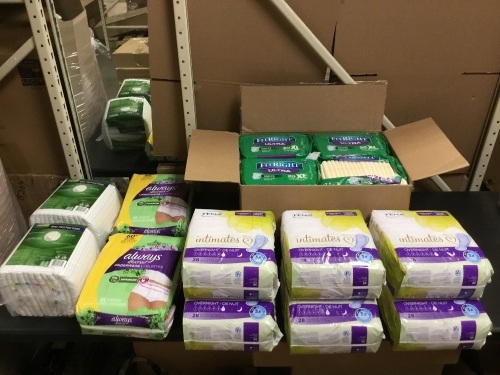 Large Lot of Overnight Pads, Adult Briefs and Bed Protectors - Appear New  - Lot 130