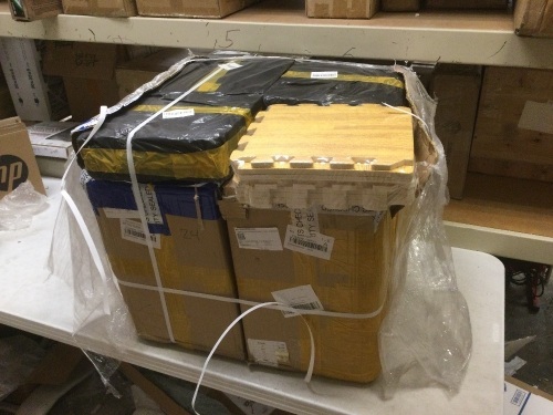 Lot of (24) New 9-Packs of 12" x 12" Interlocking Foam Flooring - Lot 209
