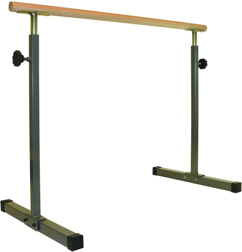 GoFit GoBarre Home Workout Set, Adjustable, Portable Ballet Barre w/Resistance Bands, Core Ab Ball & Training DVD - Appears New  - Lot 220