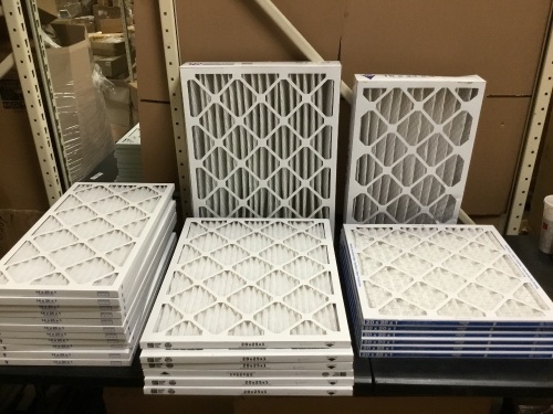 Large Lot of Air Filters, See Pics for Details - Appear New  - Lot 230