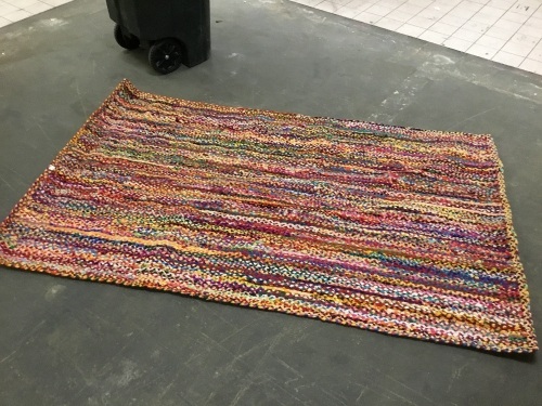 Woven Multicolor Rug Approx 8' x 5' - Appears New - Lot 236