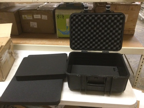 Wheeled Protective Carrying Case with Customizable Foam Inserts. Appears New - Lot 251