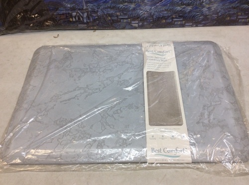 Best Comfort Anti-Fatigue Kitchen Floor Mat, 20" x 30", Stone Marble -  Appears New - Lot 462