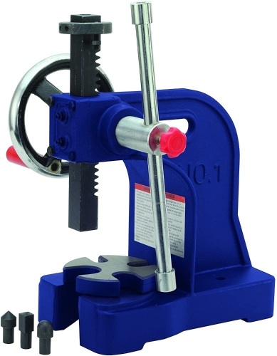 Palmgren AP10 1 Ton Manual Arbor Press with Depth Stop Collar - Appears New   - Lot 477