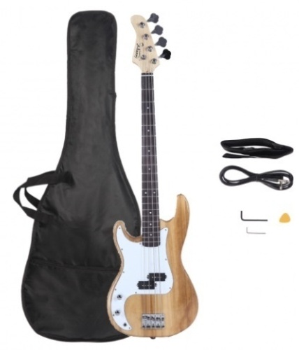 Glarry GP Left Handed Electric Bass Guitar. Appears New - Lot 496