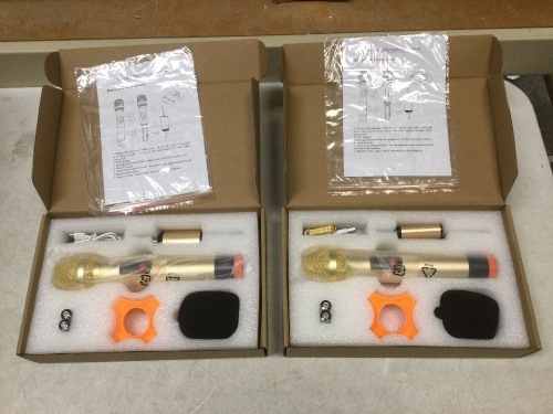 Lot of (2) New Wireless Microphone Systems - Lot 501