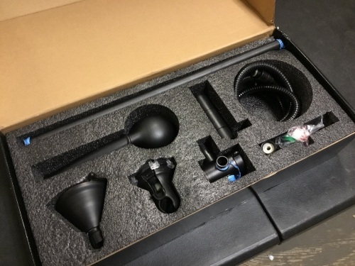 Homelody Shower System, Black - Appears New - Lot 506