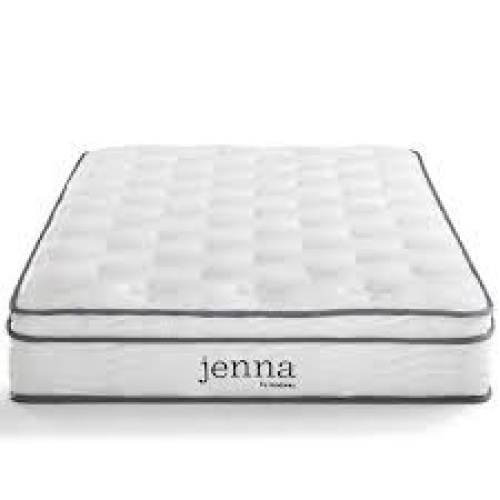Modway Jenna 8" Innerspring Mattress, Full - Appears New  - Lot 511