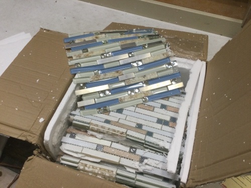 (10) Pieces of 12" x 12" Mosaic Tile - Lot 530