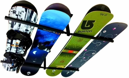 StoreYourBoard Ski and Snowboard Ceiling Storage Rack, Hi Port 2 Overhead Hanger Mount - Appears New  - Lot 549