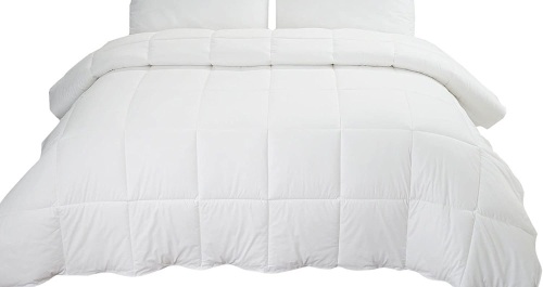 Highland Feather 180 Thread Count Down Alternative, XL-King, White - Appears New  - Lot 667