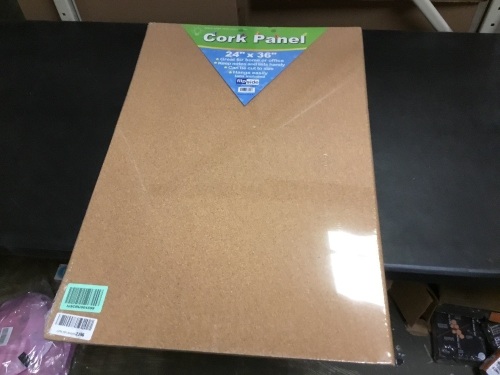Flipside Cork Panel, 24" x 36" - Appears New  - Lot 669