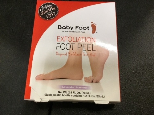 Case of (27) Baby Foot Original Foot Peel Exfoliator Mask, Fresh Lavender Scent - Appears New  - Lot 674