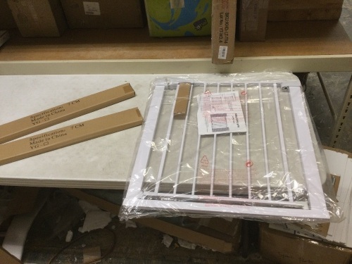 Baby Safety Gate. New - Lot 730