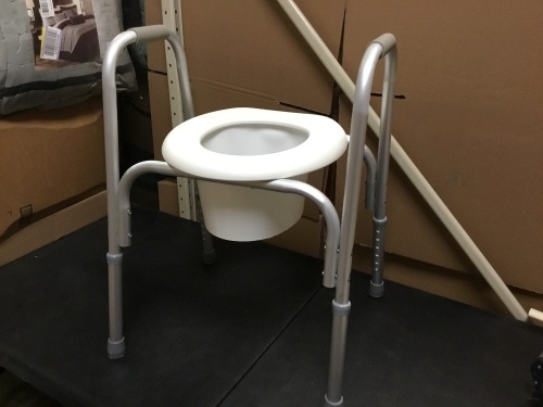 PCP Raised Toilet Seat and Safety Frame - Appears New   - Lot 863