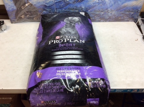 Purina Pro Plan High Protein Sport Performance 30/20 Formula Dry Dog Food, 48 lb - Appears New  - Lot 889