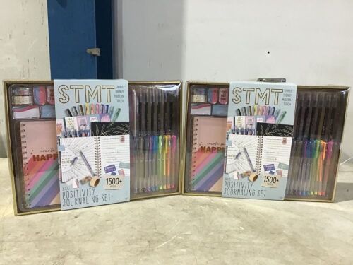 Lot of (2) STMT DIY Positivity Journaling Set 1500+ Pieces - Lot 342