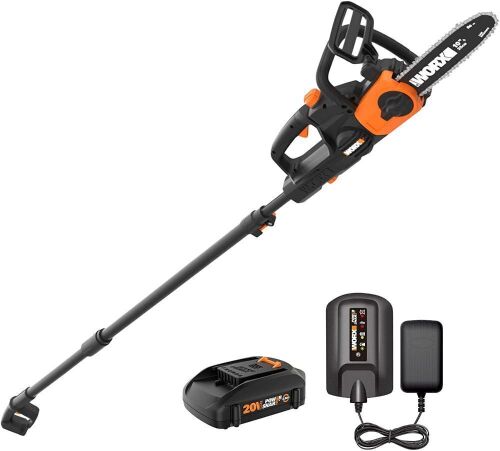 Worx WG323 20V Power Share 10" Cordless Pole/Chain Saw with Auto-Tension - Lot 373