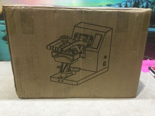 VEVOR 6x3.75 inch Curved Element Hat Press Clamshell Design Heat Press for Hats, Rigid Steel Frame No Stick Digital LCD Timer and Temperature Control - Lot 517