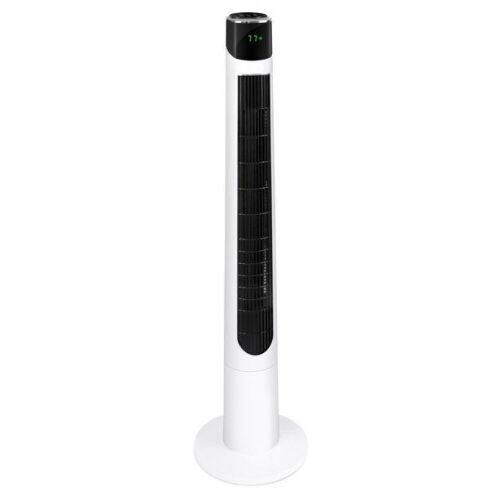 47in Quiet Oscillating Tower Fan with 3 Adjustable Wind Speeds, 3 Air Settings, Remote Control, Timer - Lot 616