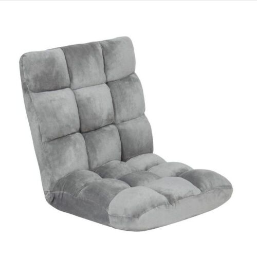 14-Position Folding Adjustable Memory Foam Cushioned Padded Gaming Floor Sofa Chair - Lot 676