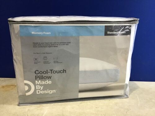 Cool Touch Memory Foam Bed Pillow, Standard/Queen - Lot 1035