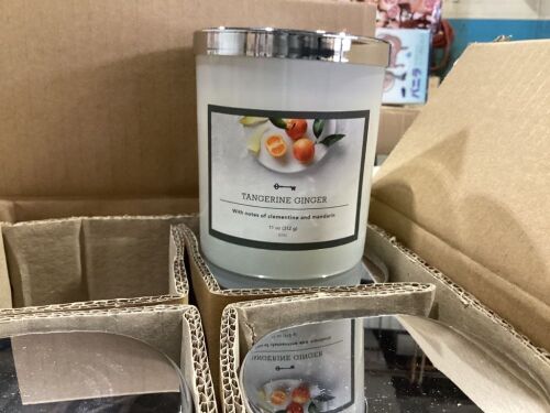 Lot of (2) Cases of Tangerine Ginger 11 oz Candles  - Lot 1079
